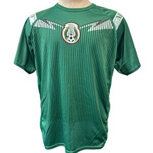 Mexico Soccer Jersey Futball FIFA Shirt Mens Large